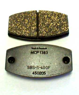 MCP Black Brake Pad - Standard (1 pair)