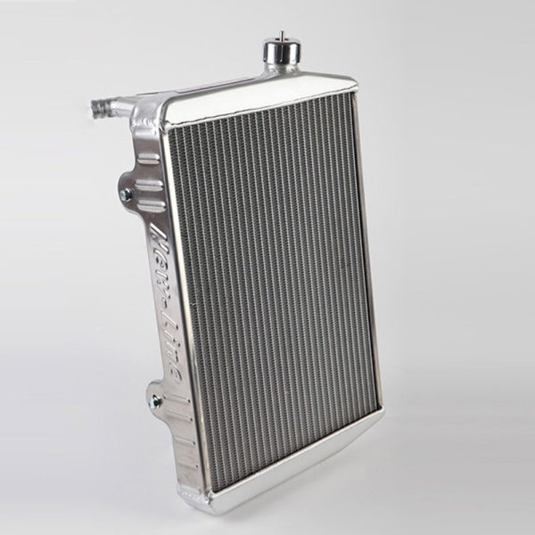 New-Line Radiator w/ Mount & Cap - BIG (17x11.4") - REAR OUTLET