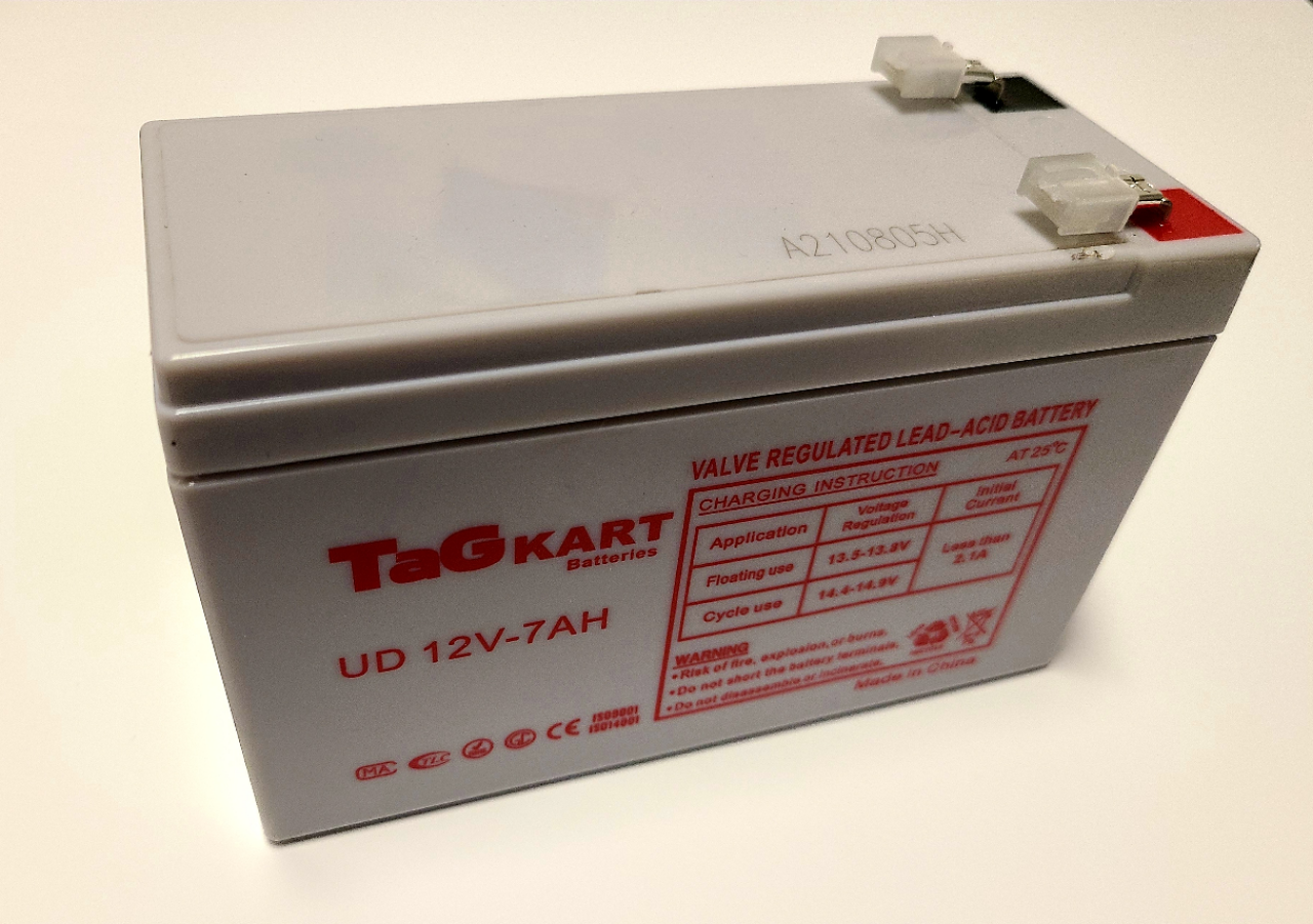 TaG KART Battery - 7_AH (4.5lbs) - LEAD ACID