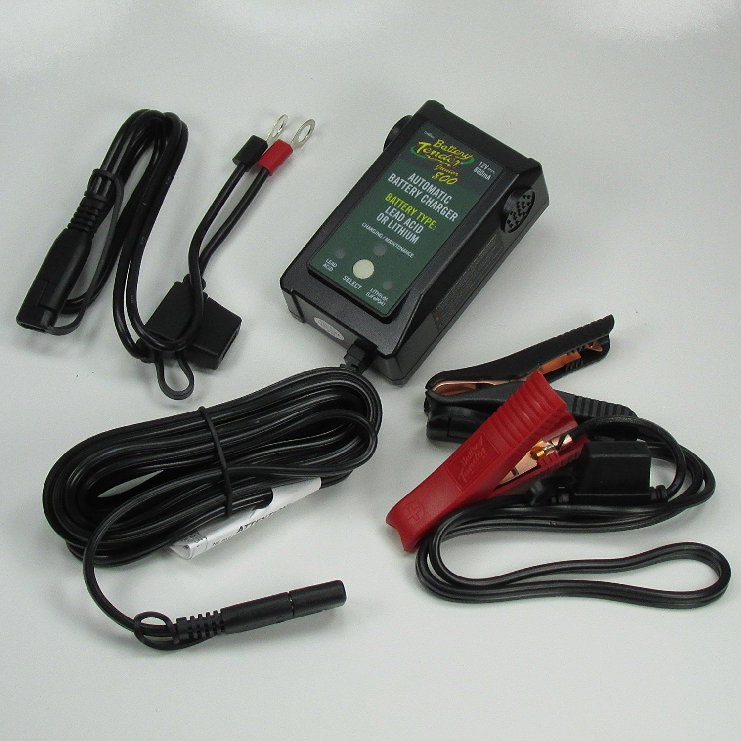 Battery Tender Junior 800 Lithium / Lead Acid Battery Charger