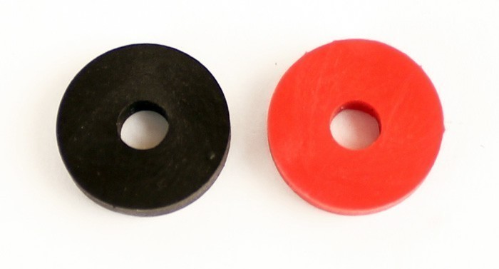 Rubber Large Racing Seat Spacers 50 x 20mm x M8 Hole