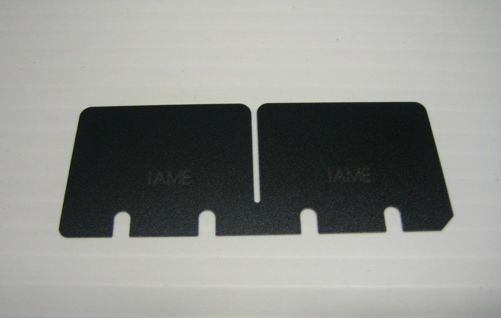 X30 / KA100 / MY09 Reeds (Sold individually) - IAME OEM Black Fiber