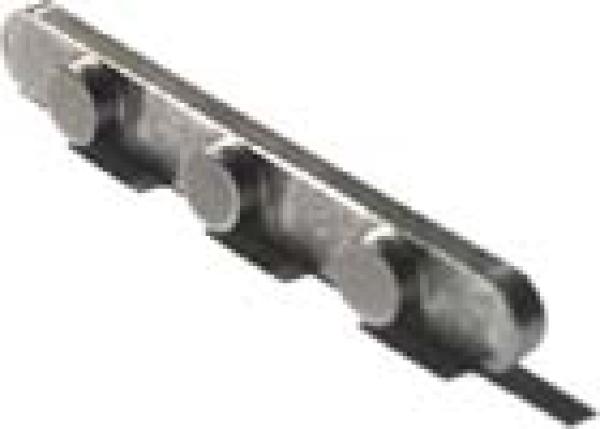 3-Peg Axle Key: 60x8x3 (7.5mm Ø, 34mm spacing) - Steel