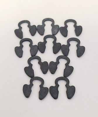 Heavy Duty C-Clip for Grooved Hardware (10-Pack)
