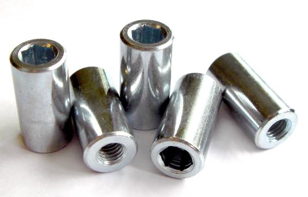 Wheel Nuts - Cylindrical Steel (Sold Individually)