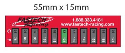 Fastech Quick Temp Strips (5-Pack) - For water cooled engines only