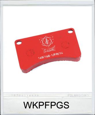 WildKart Gatling Rear Pads - RED (1 pair = 2 pads)
