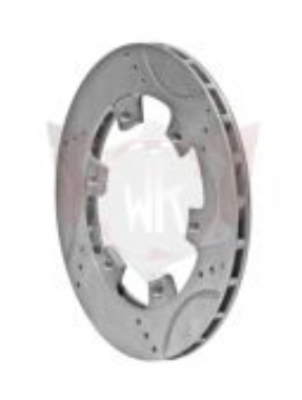 Wildkart Drilled, Grooved & Vented Brake Rotor - 200x12mm