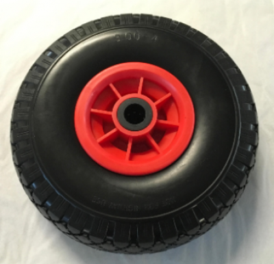 Dalmi Puncture-Proof Wheel 260mm - RED