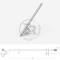 ART / Birel 1-piece Standard Steering Shaft - Righetti