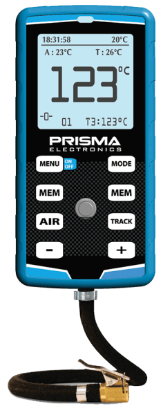 Prisma HiPreMa 4 Digital Tire Pressure Gauge w/ Infrared Temp