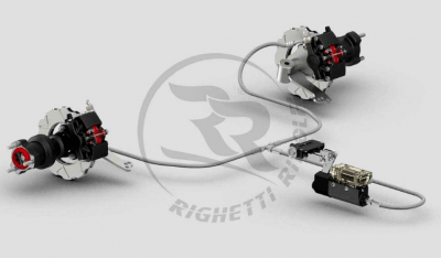 Righetti MA20 Complete Front Brake System w/ Spindles