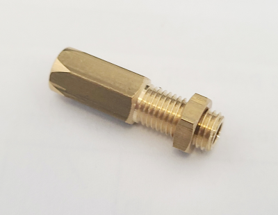 Keihin / Mikuni / Dellorto Brass Straight Cable Adjuster