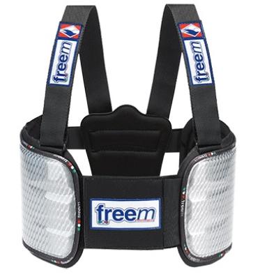 FreeM Brave Aluminum Rib Protector WITH Chest Protector Combo
