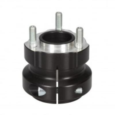 Righetti Aluminum Rear Wheel Hub, Black - 50x62mm